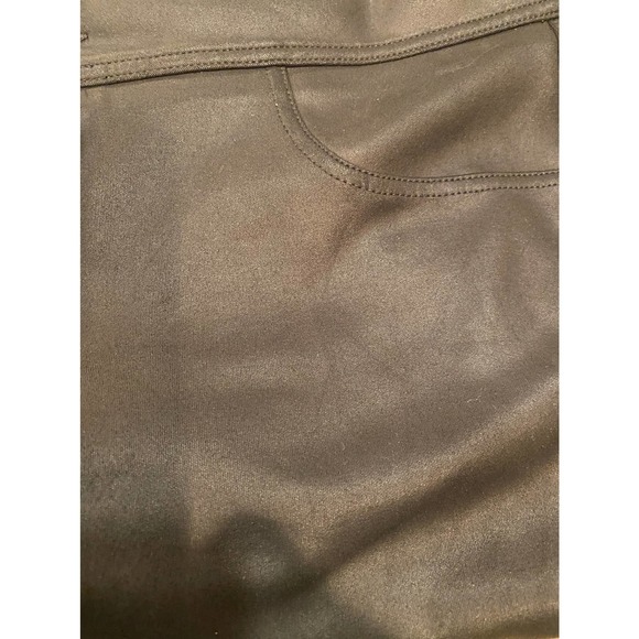 Express Black Coated Supersoft Skinny Jegging Size 16 - Picture 6 of 7